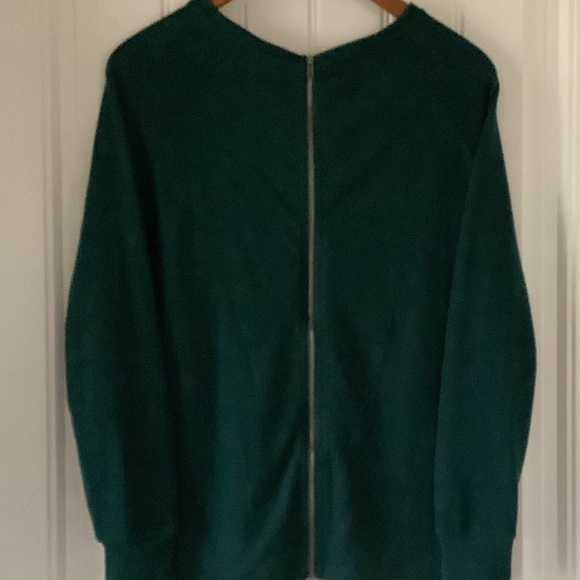 Noisy May Zip Crew Neck Sweater - Picture 5 of 5